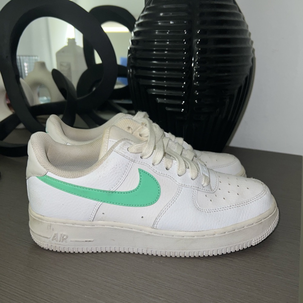 Nike Air-force 1 White and Mint